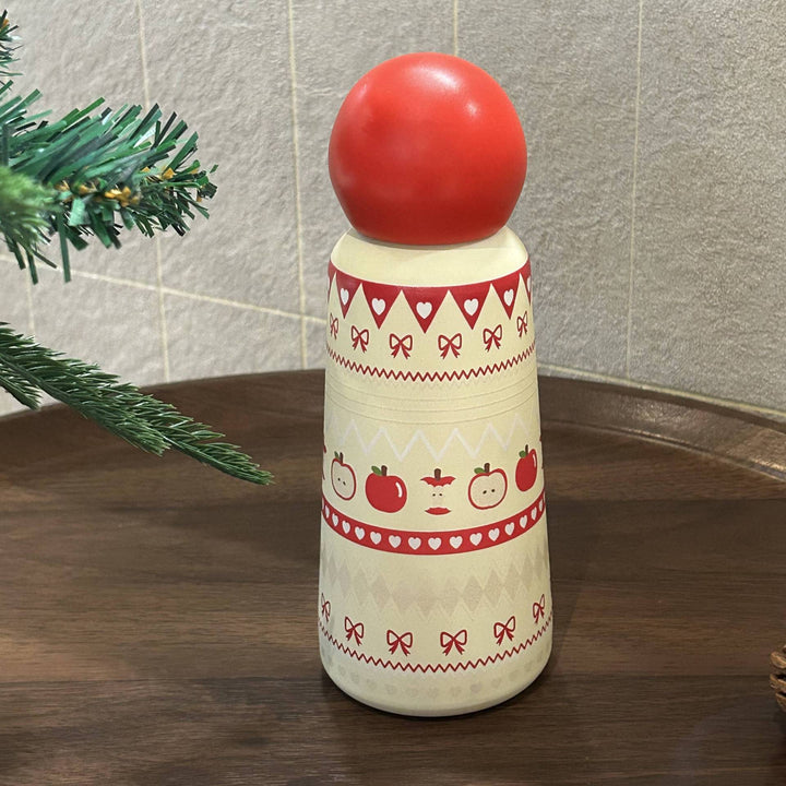 Ladies thermos bottle with playful apple design Kalsten