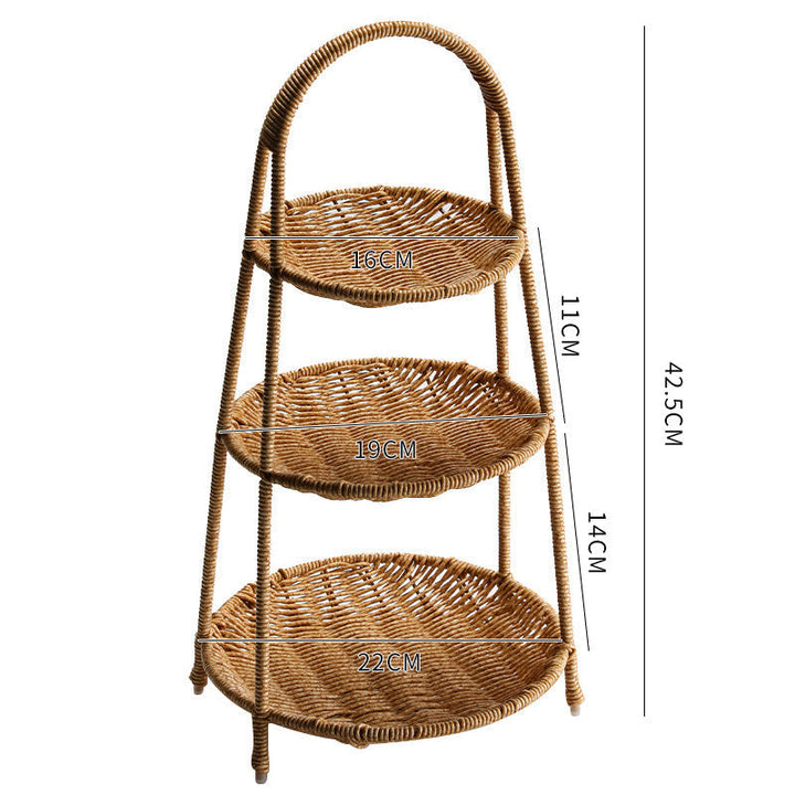 Elegant Woven Storage Basket Kalsten