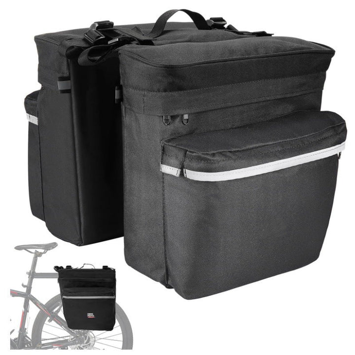 Bicycle bag with multiple attachment and insulated inner pocket Kalsten