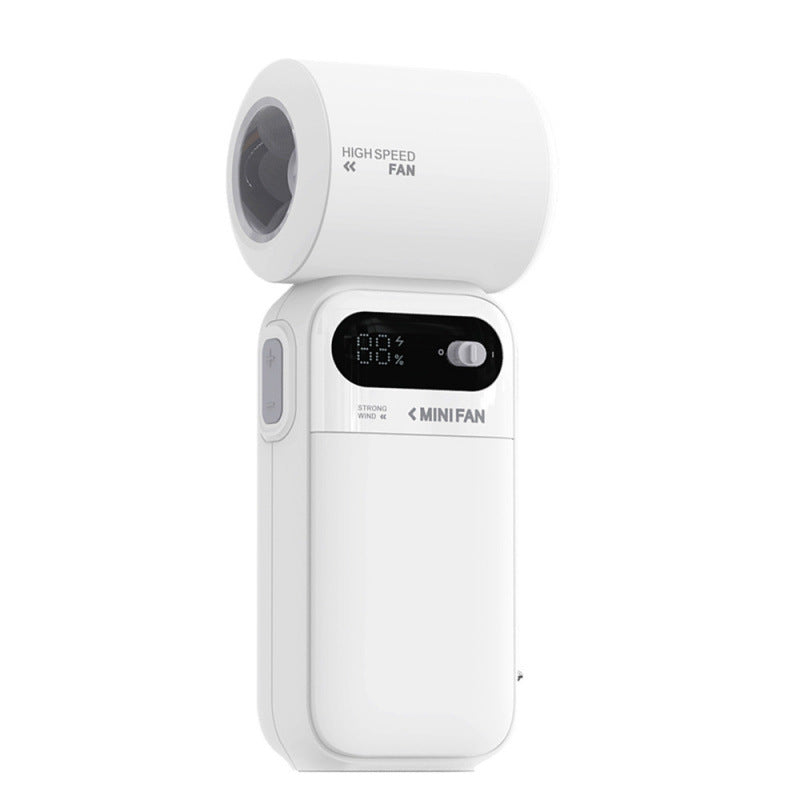 Women's Portable High-Speed Mini Fan with Smart Display Kalsten