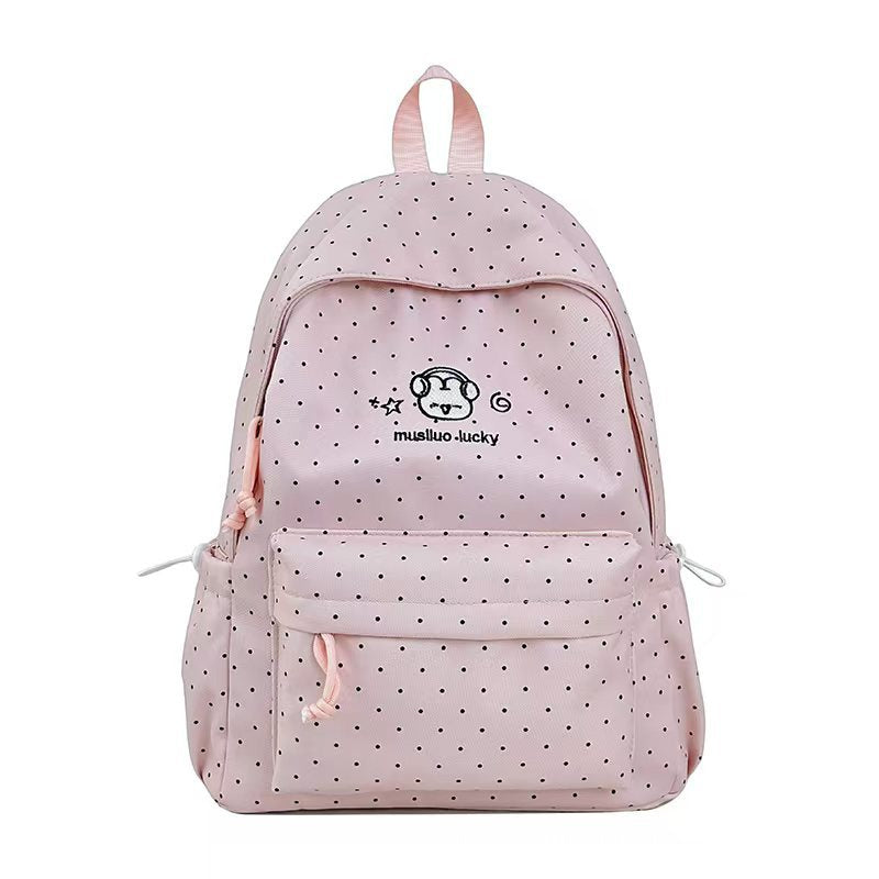 Polka Dot Design Backpack Kalsten