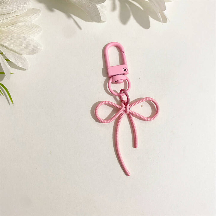 Decorative Bow-Shaped Keychain kalsten