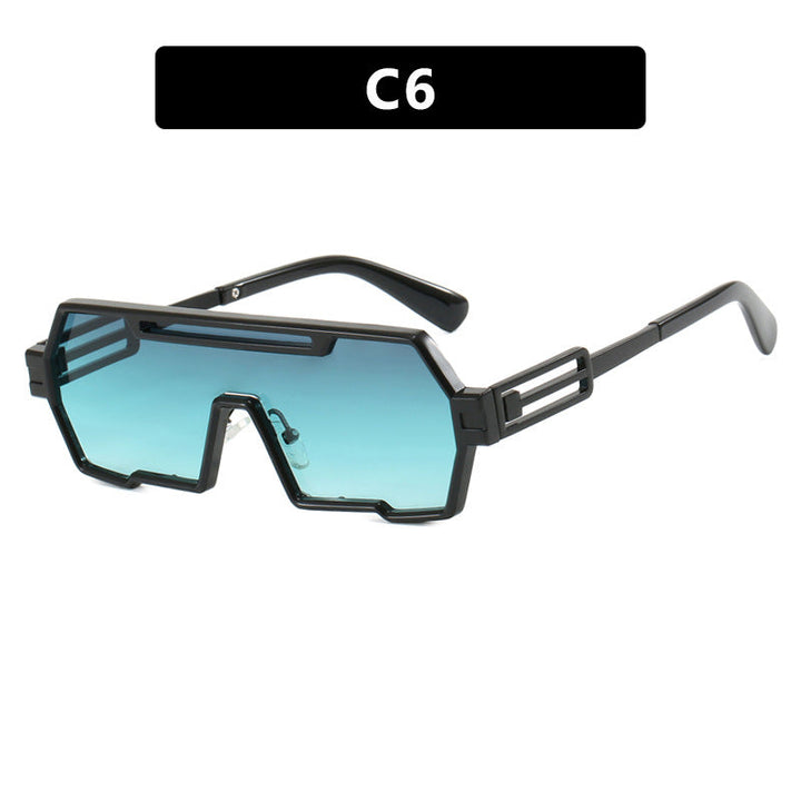 Women's futuristic sunglasses in striking hexagon design Kalsten