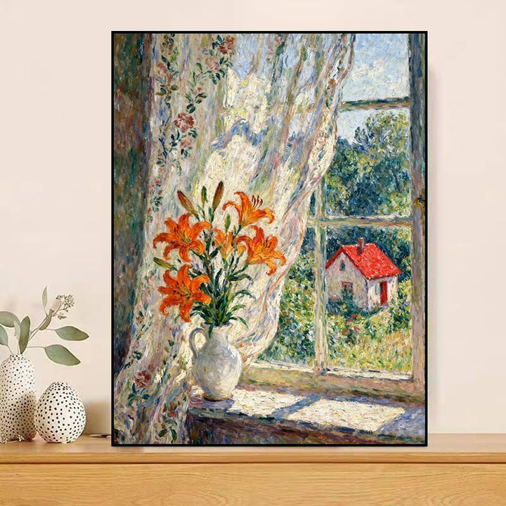 Vintage Floral Canvas Art Print Kalsten