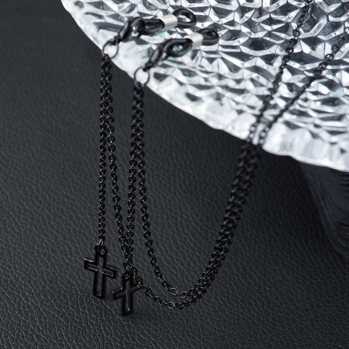 Dual Cross Pendant Eyewear Chain Kalsten