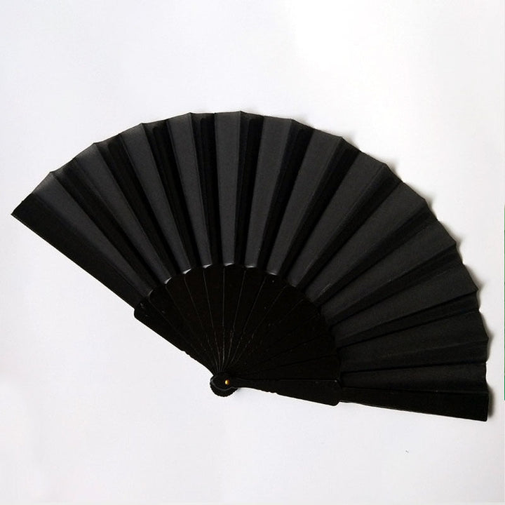 Ladies elegant hand fan made of high-quality paper and natural materials Kalsten