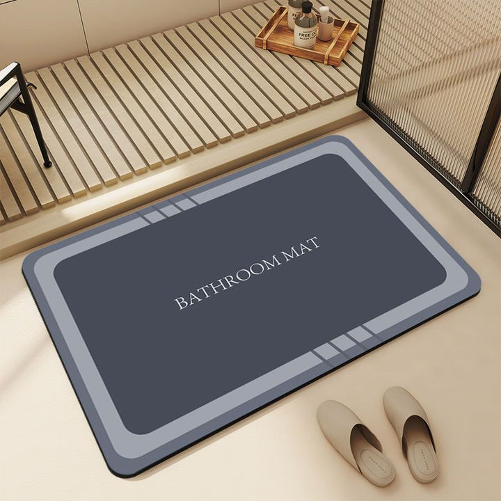 Elegant Bathroom Mat Kalsten