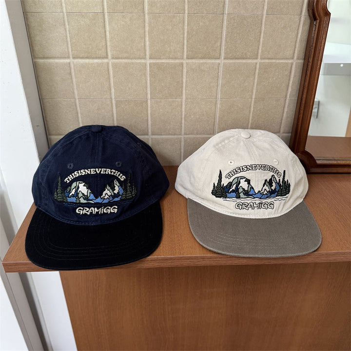 Men's Embroidered Graphic Adventure Cap Kalsten