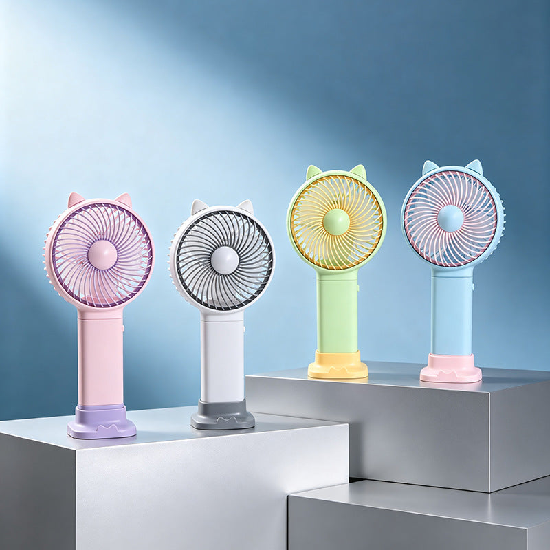 Ladies Portable Hand Fan with Ergonomic Design Kalsten
