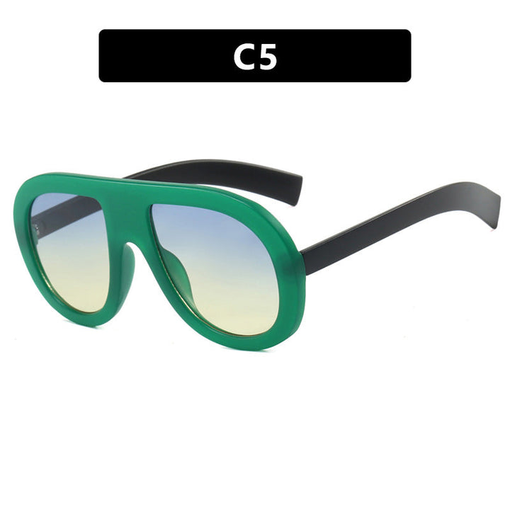 Ladies oversized sunglasses in futuristic design Kalsten