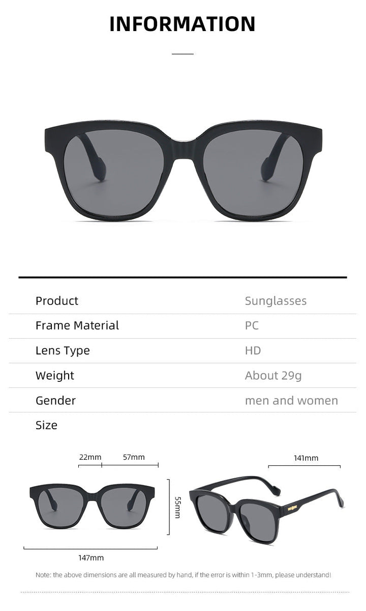 Women’s classic sunglasses with modern oversized frame Kalsten
