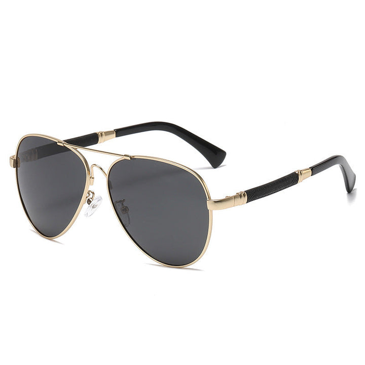 Women's aviator sunglasses with elegant metallic frame and UV protection Kalsten