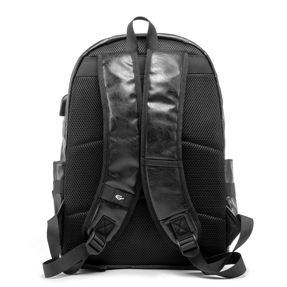 Stylish backpack with USB port Kalsten
