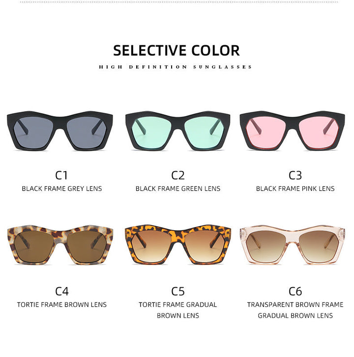 Women's fashionable sunglasses in striking leopard pattern Kalsten