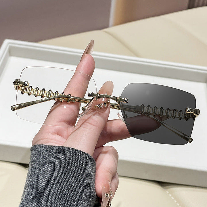 Women extravagant square glasses Kalsten