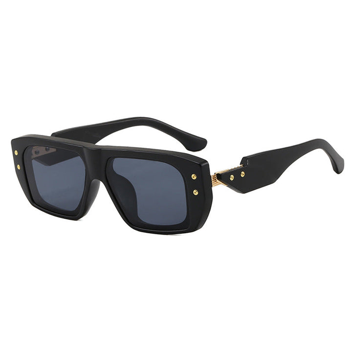 Women's fashionable square glasses with multicolored transparent frame Kalsten