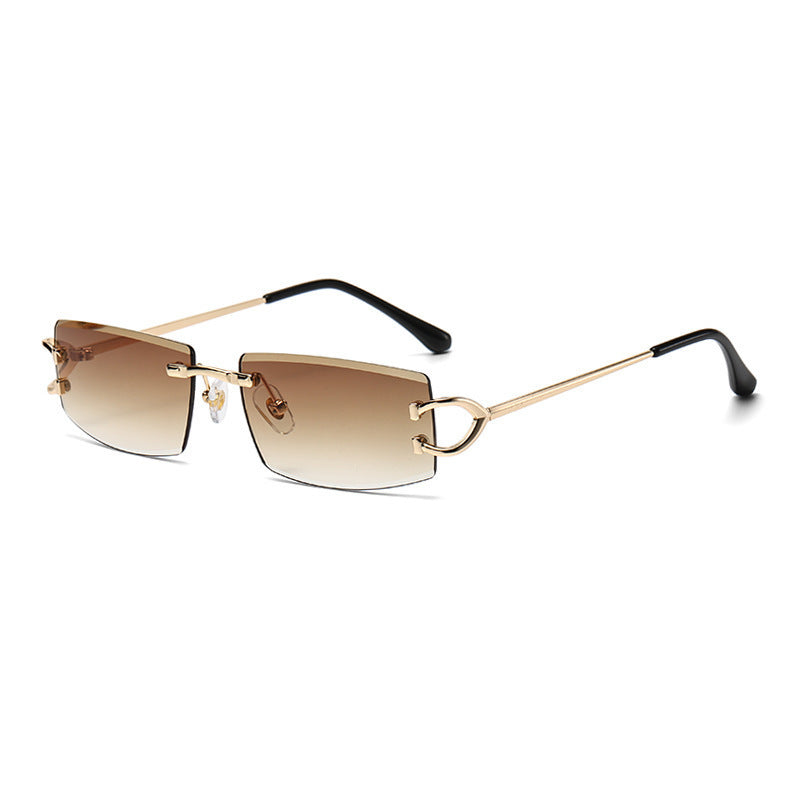 Women Elegant Minimalist Sunglasses with Unique Metal Details Kalsten
