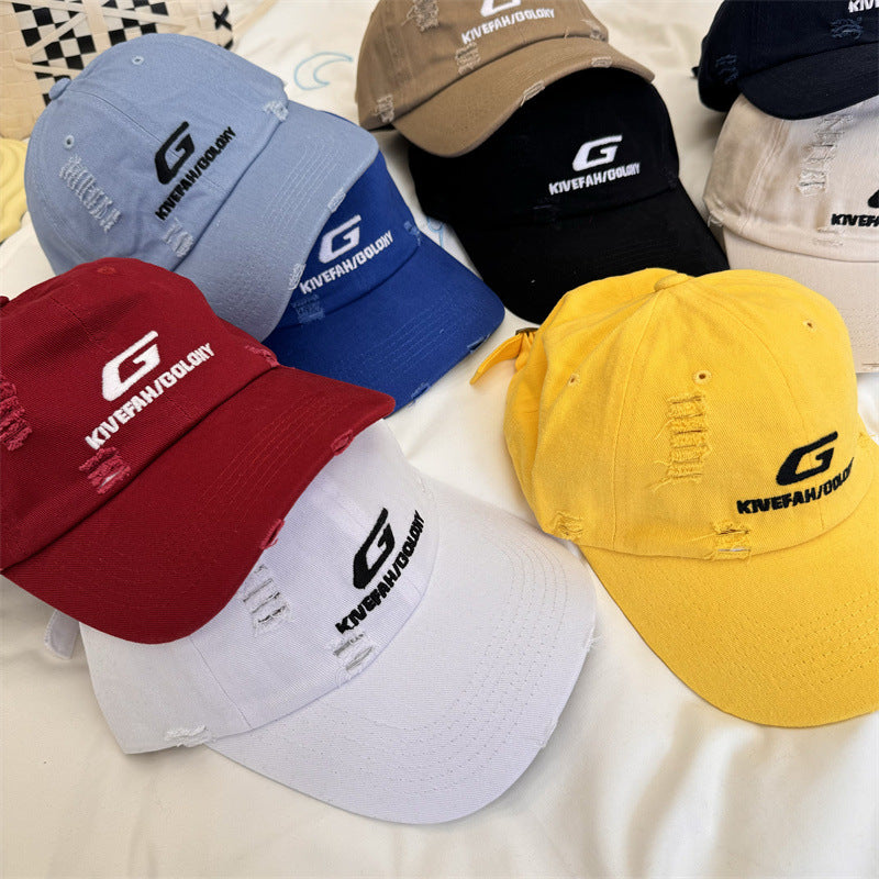 Men's Distressed Casual Baseball Cap Kalsten
