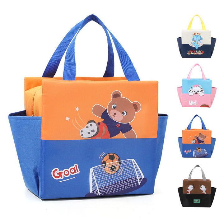 Cooler bag with playful cat motif Kalsten