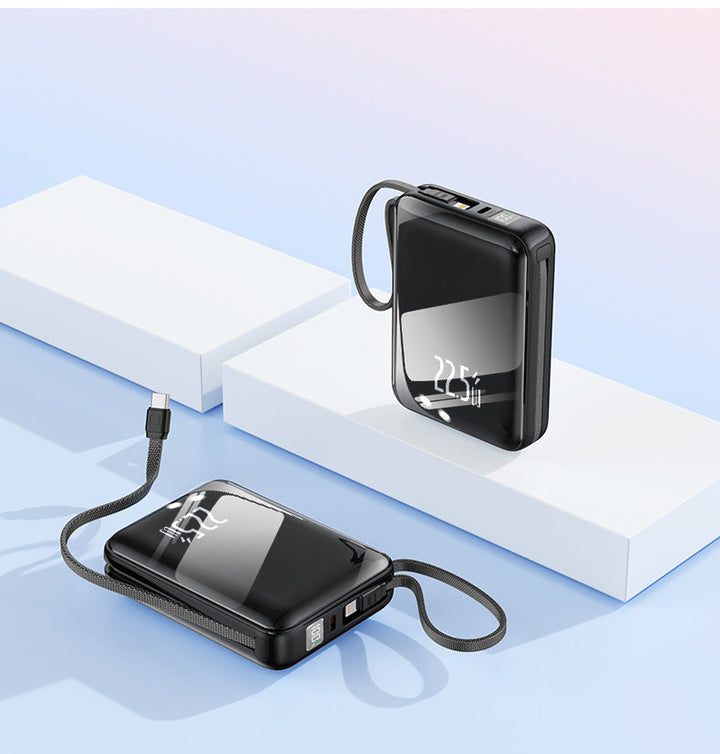 portable power bank with LED display and fast charging function Kalsten