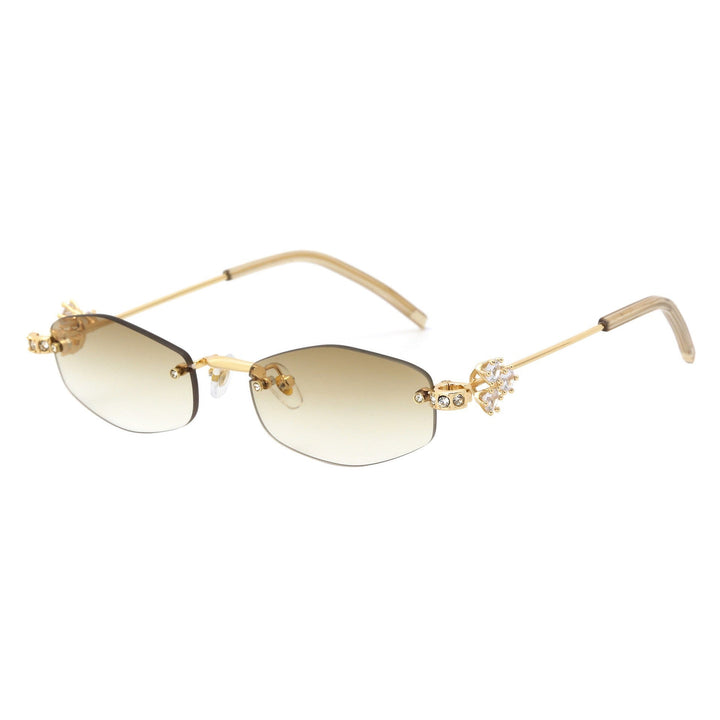Ladies Designer Sunglasses with Luxurious Embellishments Kalsten