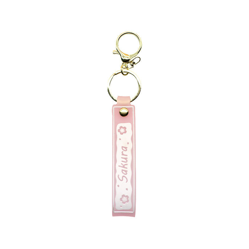 Unisex keychain with floral design Kalsten