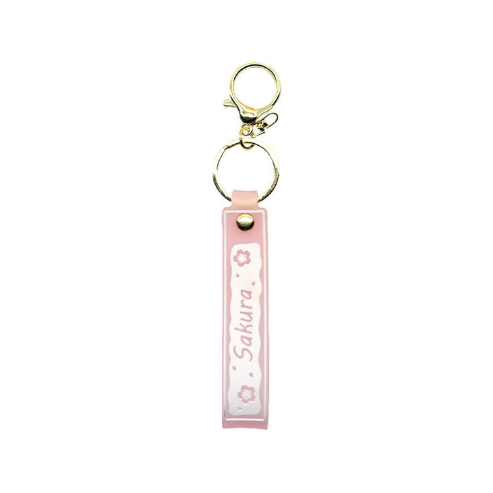 Unisex keychain with floral design Kalsten