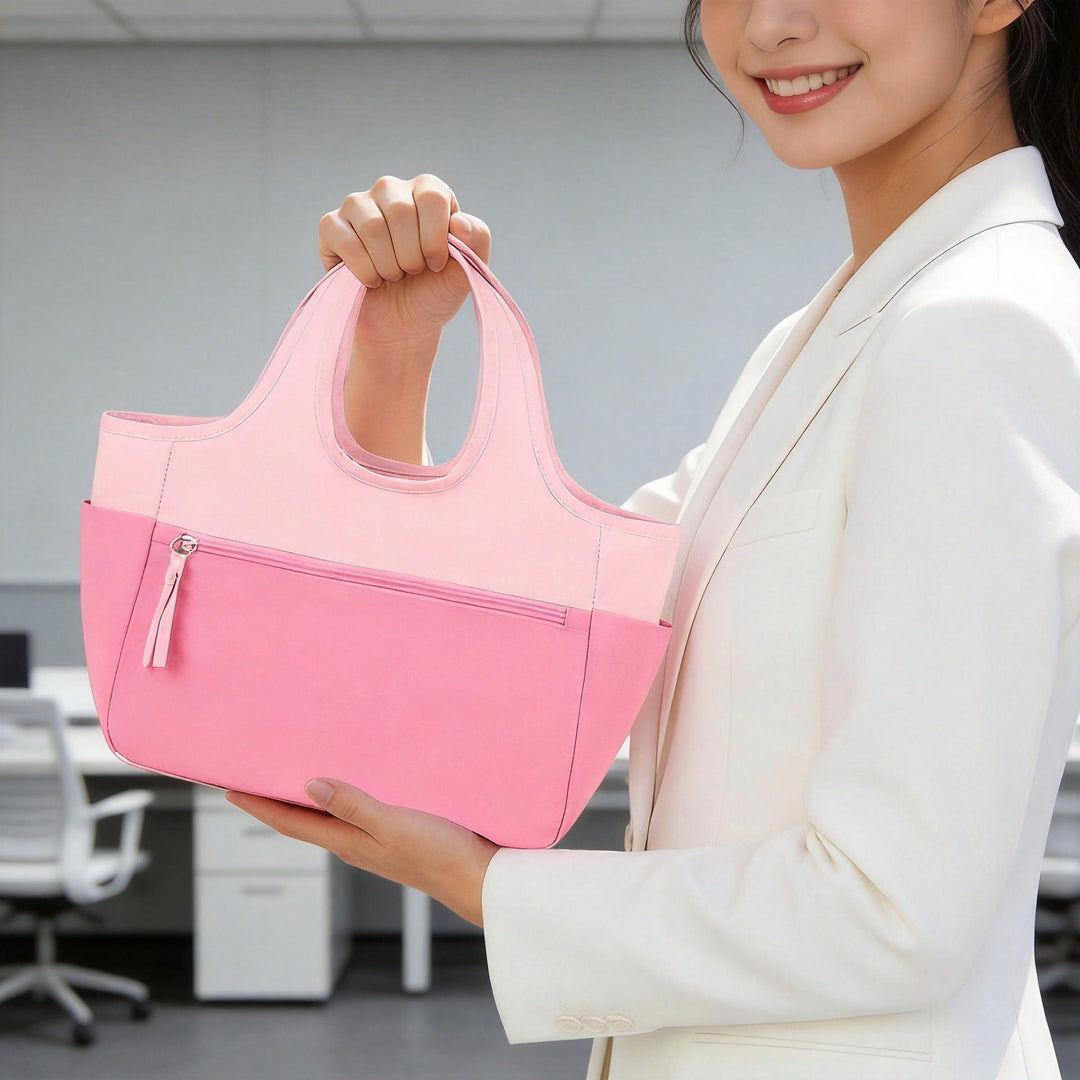 Insulated picnic bag with practical outer pocket Kalsten