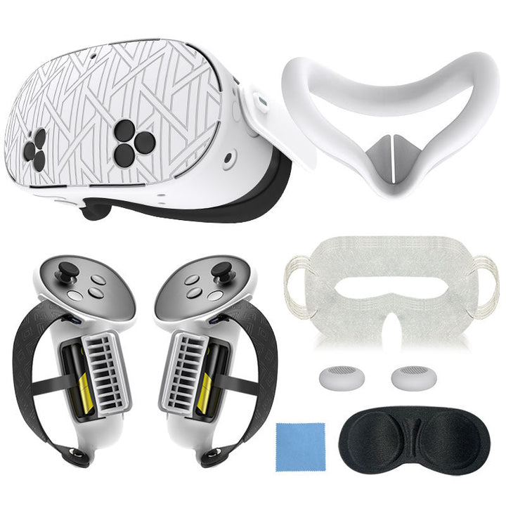 VR Accessories Set with High-Quality Face Mask and Ergonomic Controller Holders Kalsten