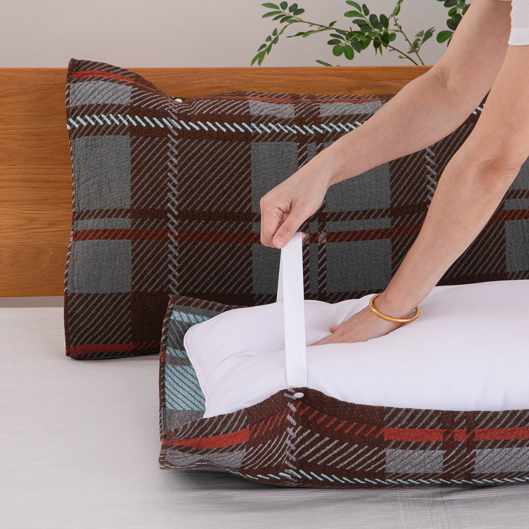 Ladies pillowcase with integrated carrying system Kalsten