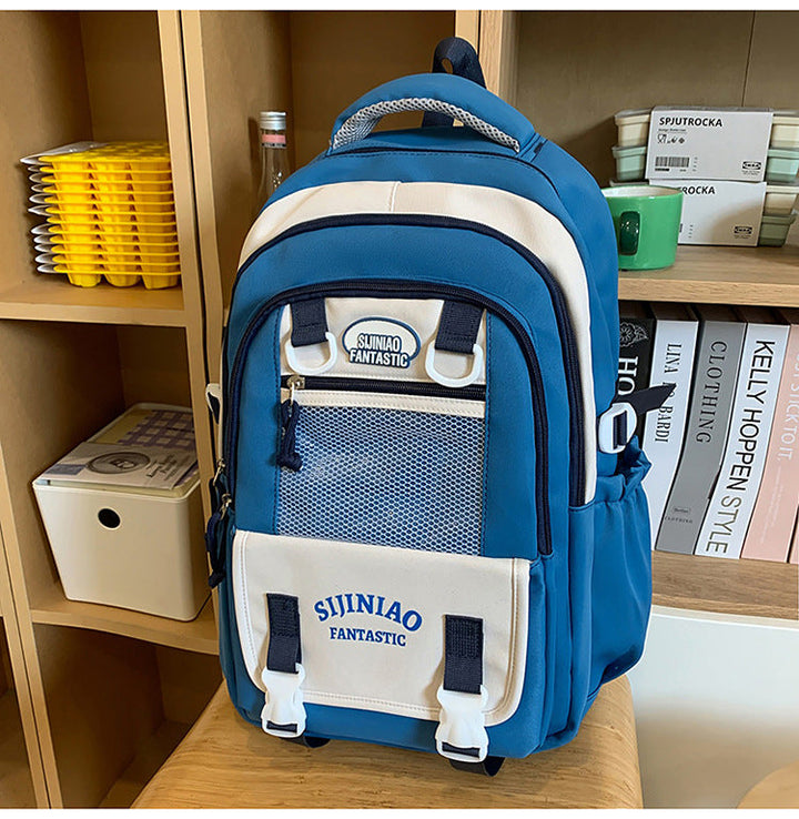 Multi-Compartment Functional School Backpack