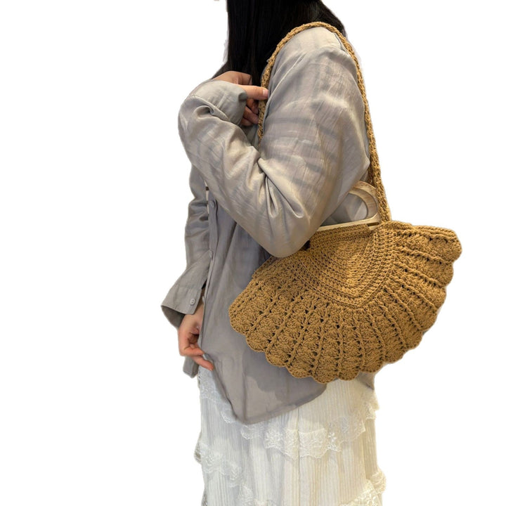 Hand-knotted shoulder bag Kalsten