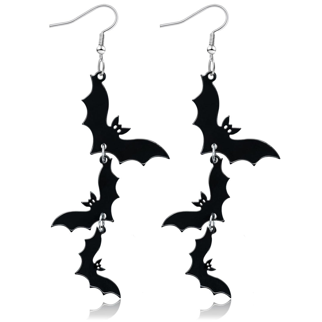 Gothic Skull Dangle Earrings Kalsten