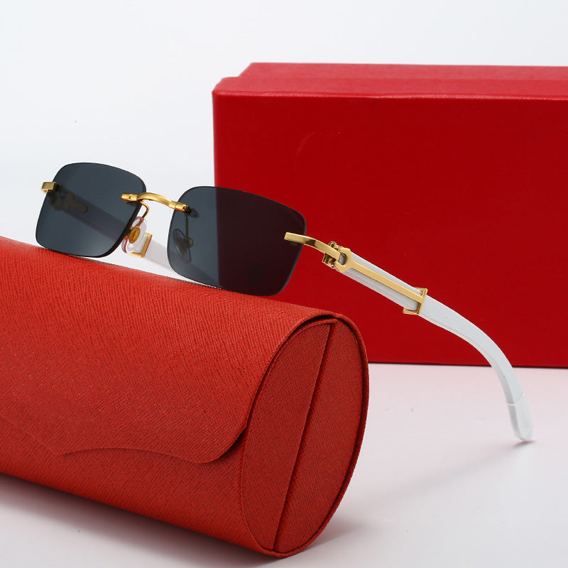 Women's fashionable sunglasses with elegant metal frame and polarized lenses Kalsten