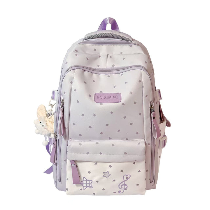 Star-Patterned School Backpack Kalsten