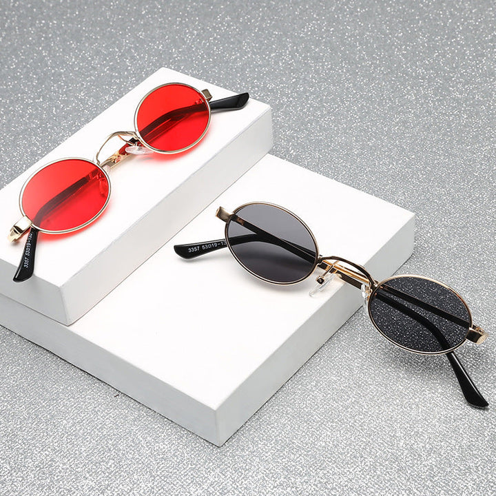 Ladies Round Glasses with Minimalist Design Kalsten