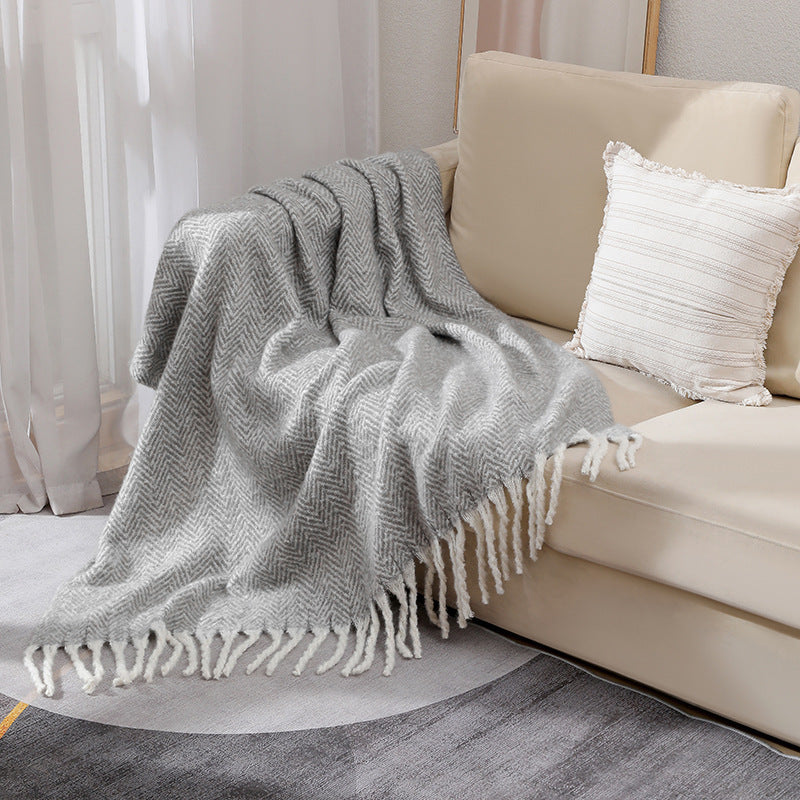 Home Decorative Throw Blanket Kalsten