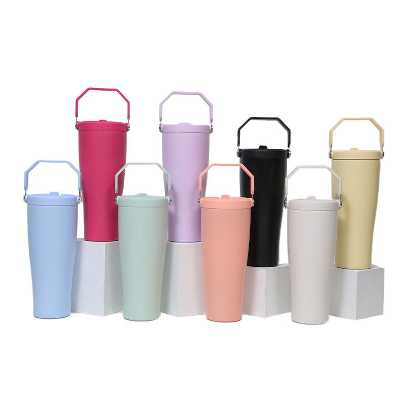 Women's multifunctional thermos mug with carrying handle Kalsten