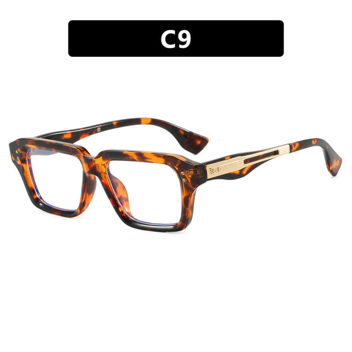 Women's stylish square sunglasses with luxurious tortoiseshell pattern and durable frame Kalsten