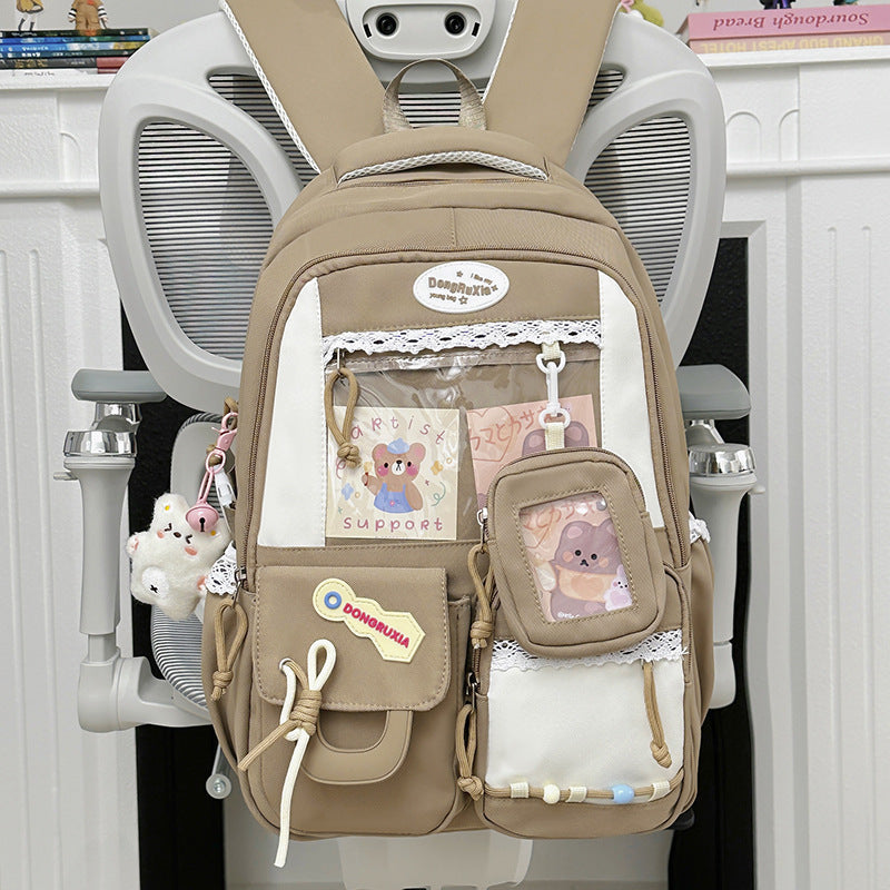 Playful Multi-Pocket Backpack Kalsten
