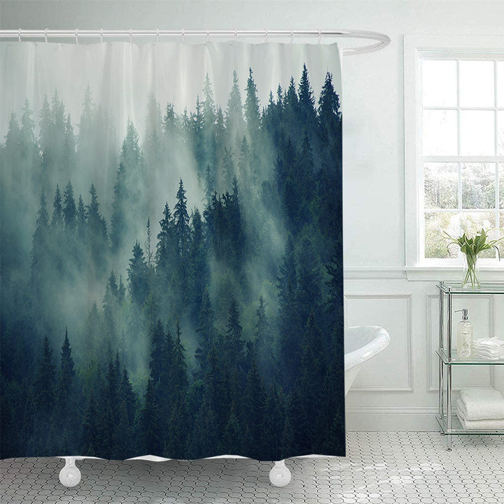 Forest Serenity Shower Curtain Kalsten