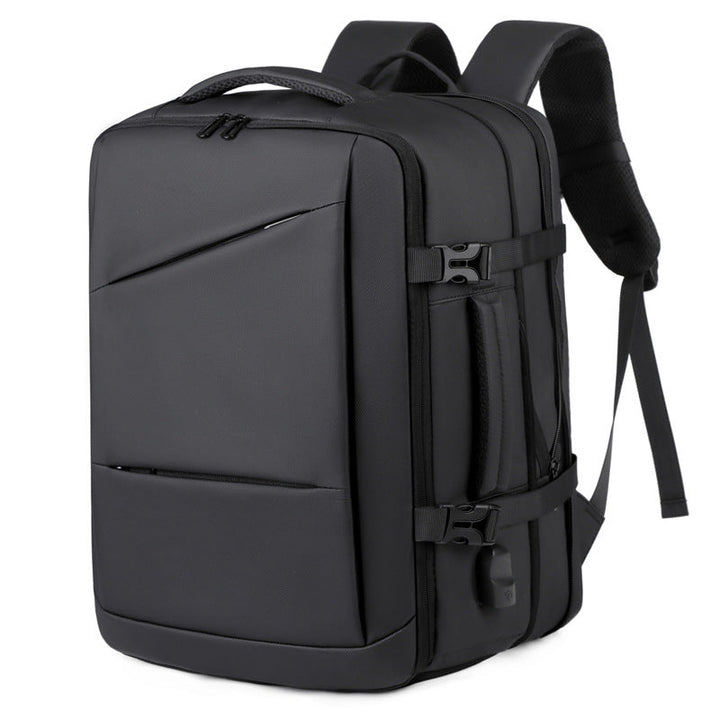 Functional Business Backpack with Expandable Storage and Ergonomic Straps Kalsten