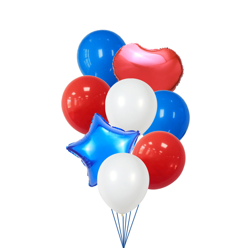 Unisex nan multi-piece hanging spiral garlands with patriotic USA cardboard pendants for party decoration Kalsten