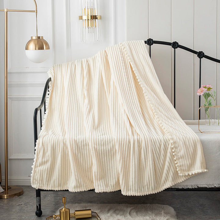 Women high-quality plush throw Kalsten