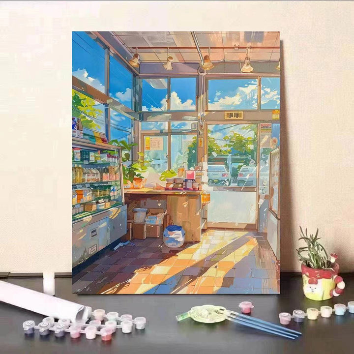 DIY Scenic Landscape Paint by Numbers Kit Kalsten
