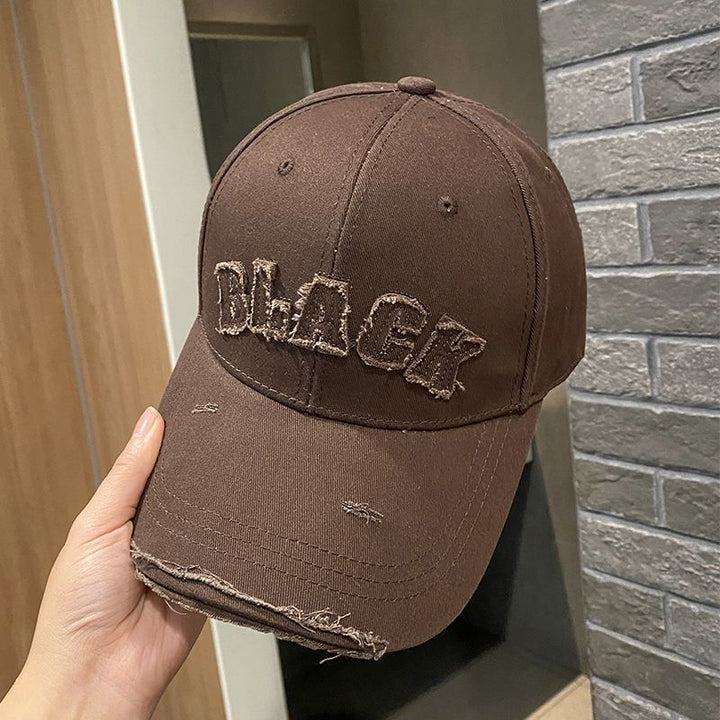 Women's Distressed Cotton Cap Kalsten