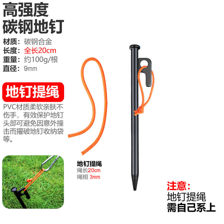 robust steel peg for tent anchoring Kalsten