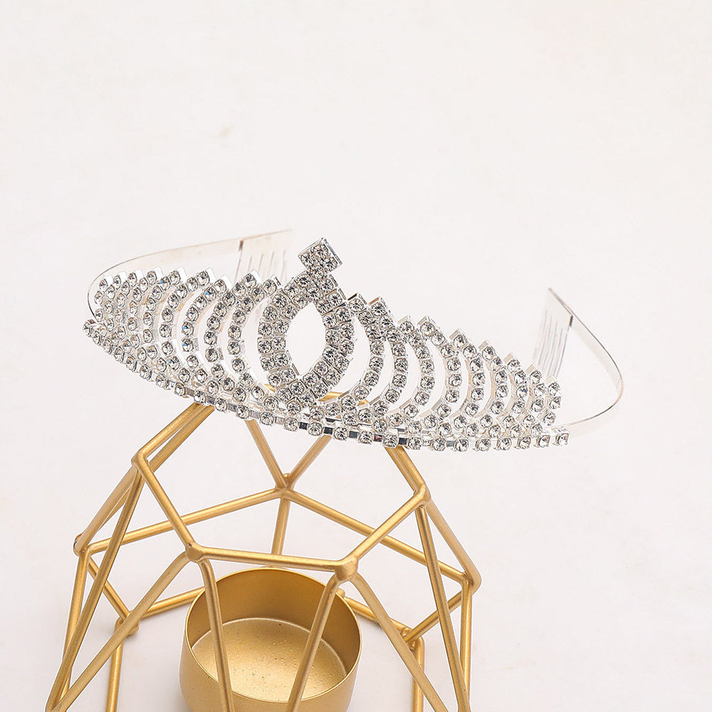 Ladies Elegant Crystal Tone Kalsten