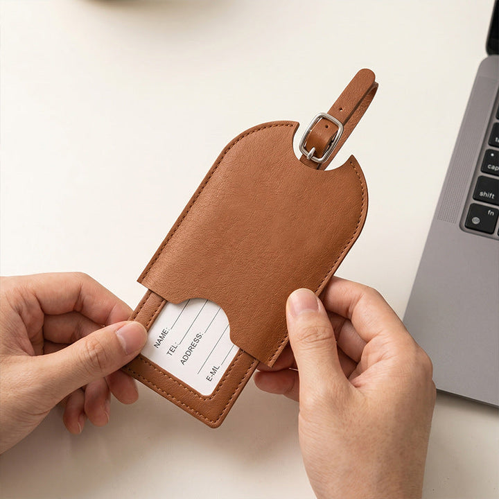 Leather Luggage Tag Kalsten