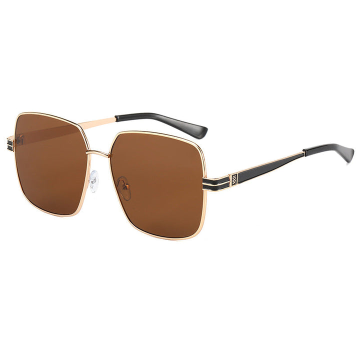 Women's fashionable square glasses with delicate metal frame Kalsten